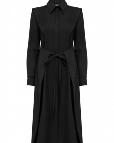 Платье рубашка с акцентными плечами