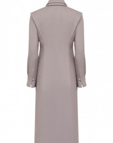 Платье рубашка с акцентными плечами