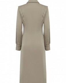 Платье рубашка с акцентными плечами