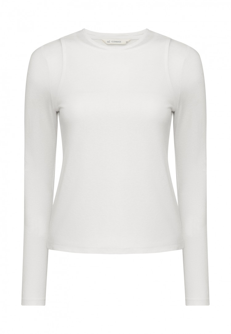 Двойной лонгслив