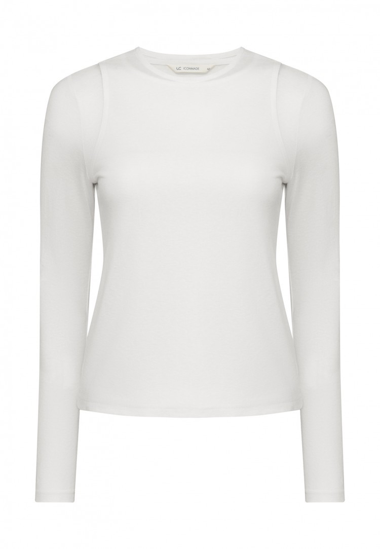 Двойной лонгслив